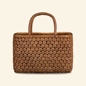 Woven Circle Vine Bag